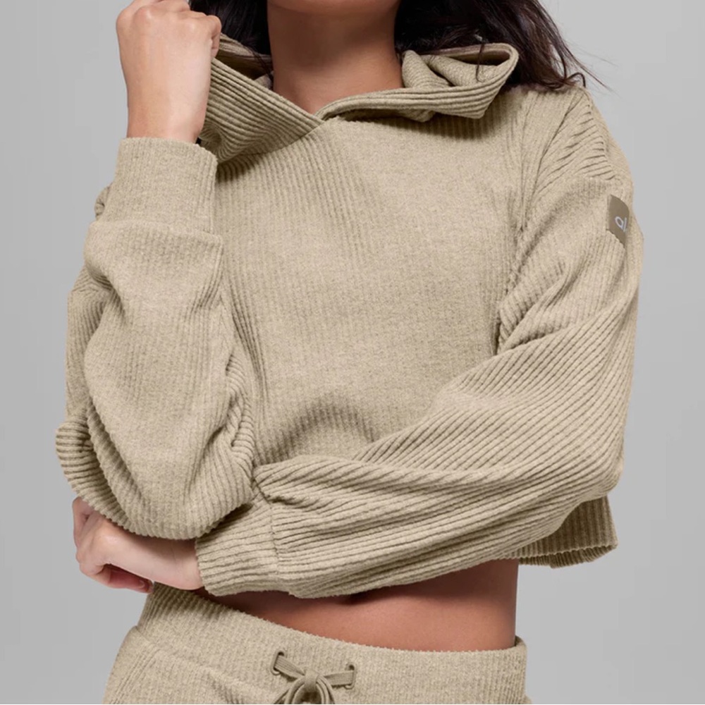 Alo Muse Hoodie in Gravel Heather